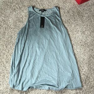 Lulus light Blue tank top size large nwt